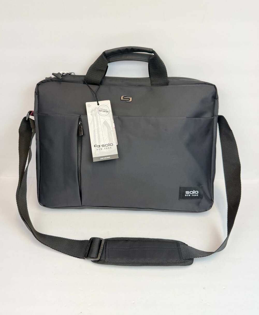 Solo New York Lead Slim Brief for 15.6 Inch Laptop